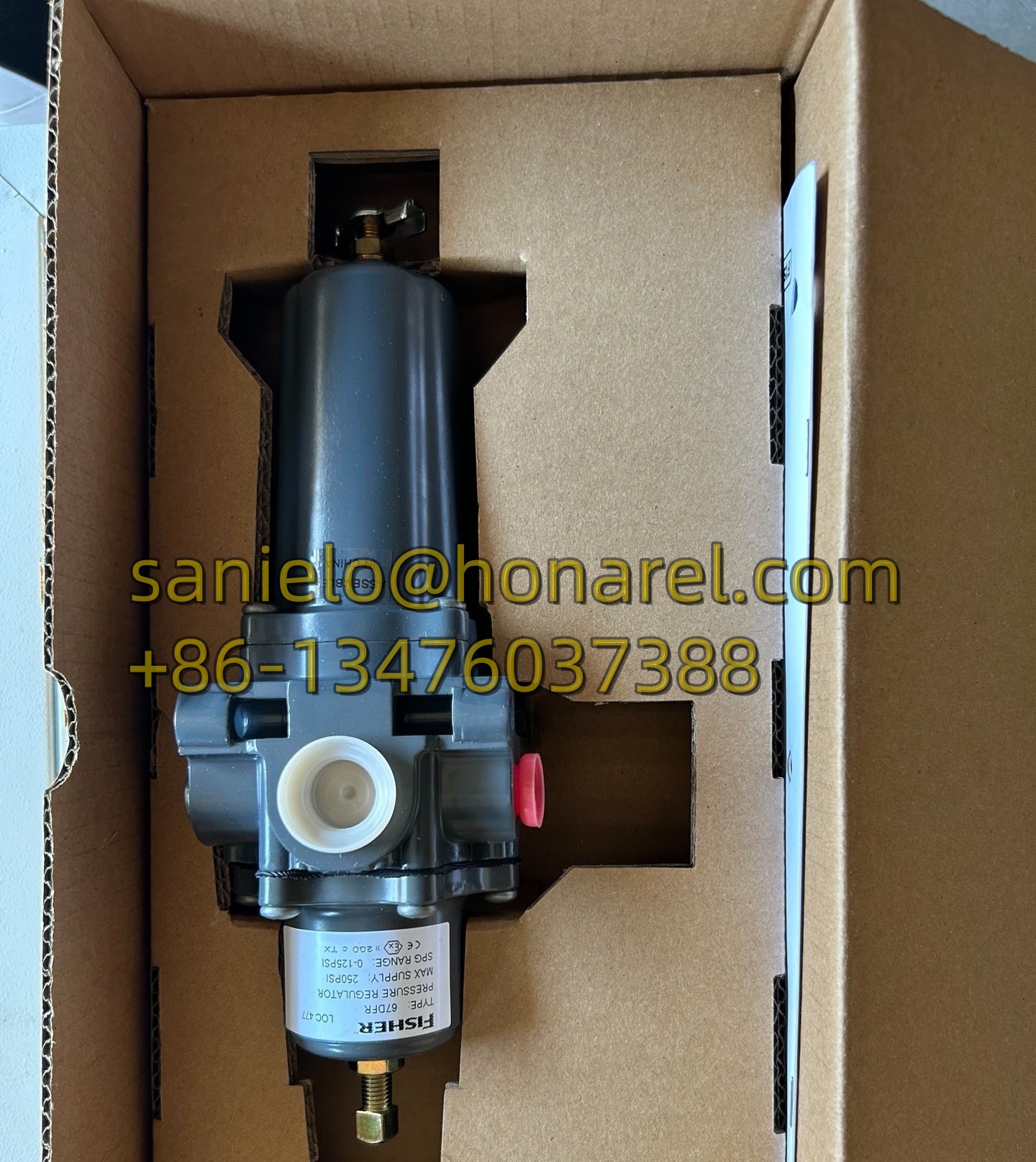 FISHER 67DFR-25 gas Filter Regulator