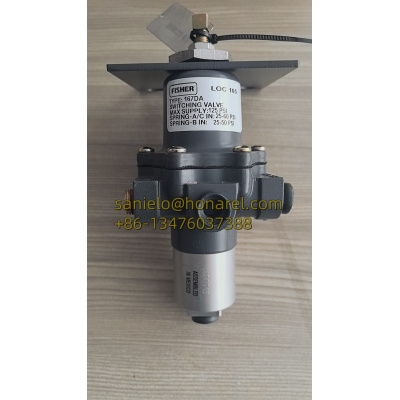 Emerson Fisher 167DA-85 Lock-Up Valve with 125 PSI Max Supply Pressure